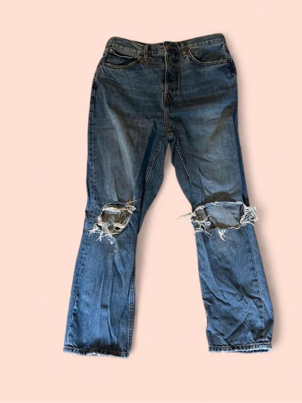 topshop dad jeans
